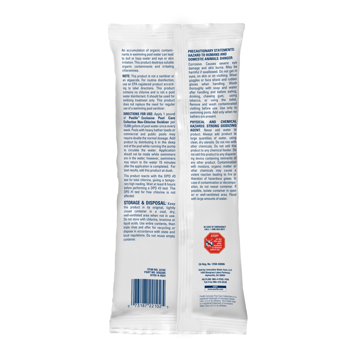 Poolife Non Chlorine Oxidizer (1 lb)