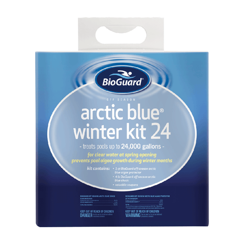 BioGuard Deluxe Arctic Blue Winter Kit (24K) with Pool Closing Complete (2 L)