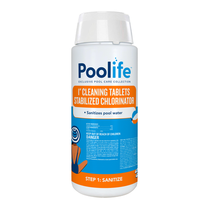 Poolife 1" Cleaning Tablets Stabilized Chlorine