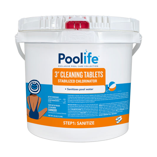 Poolife 3" Cleaning Tablets Stabilized Chlorine