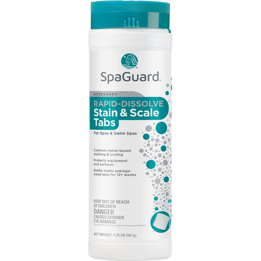 SpaGuard Rapid Dissolve Stain and Scale Tabs (1.25 lb)