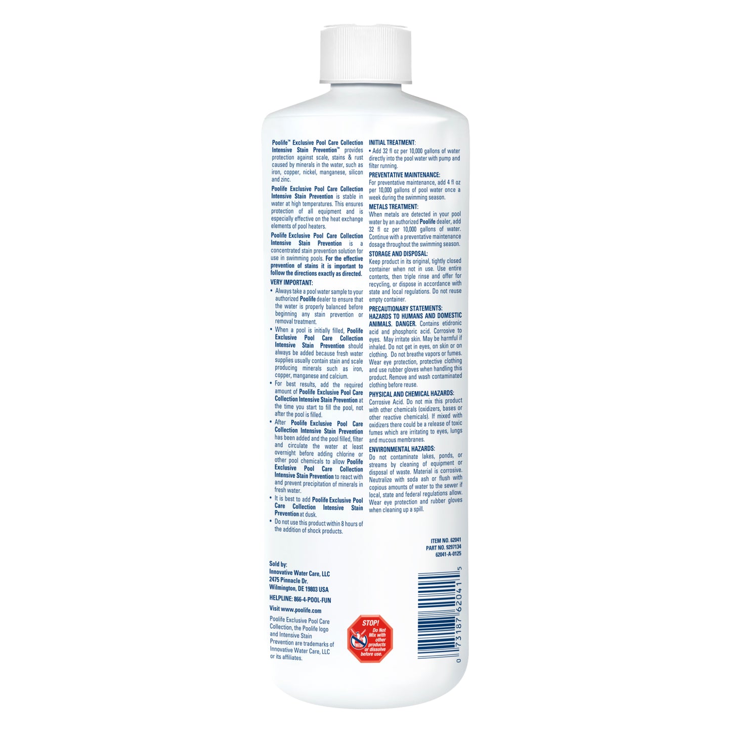 Poolife Intensive Stain Prevention (1 qt)