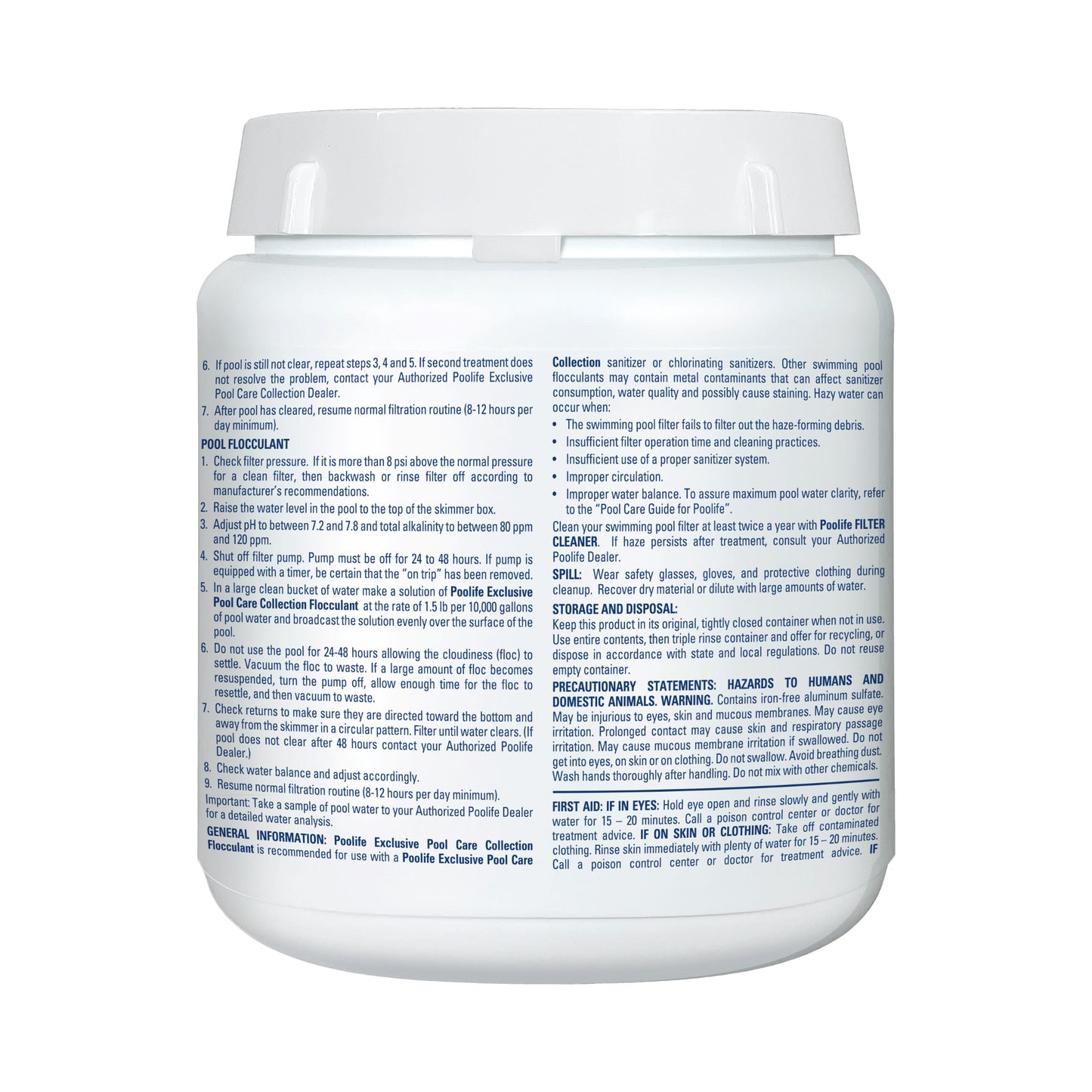 Poolife Flocculant (2.25lb)
