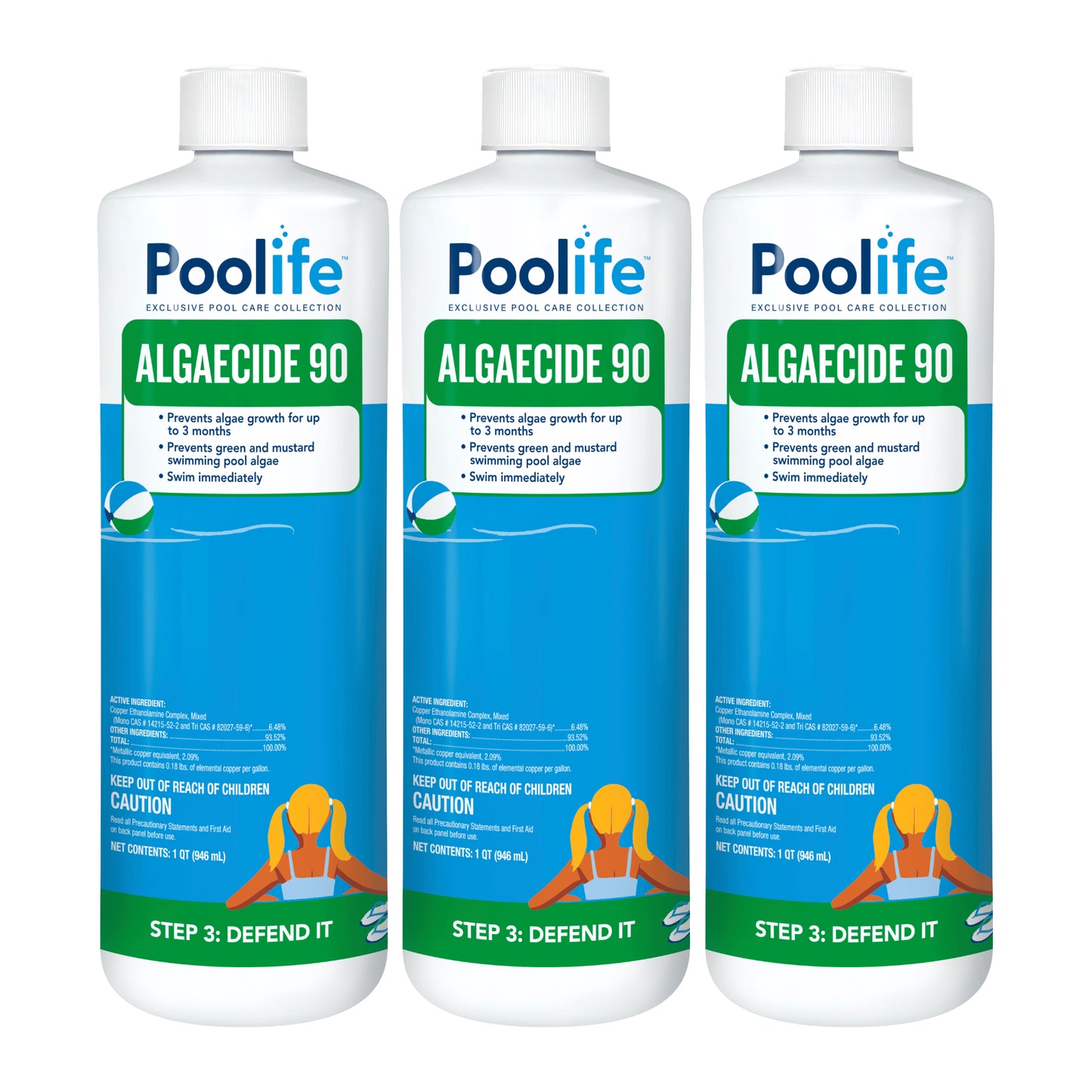 Poolife Algaecide 90 (1 qt)