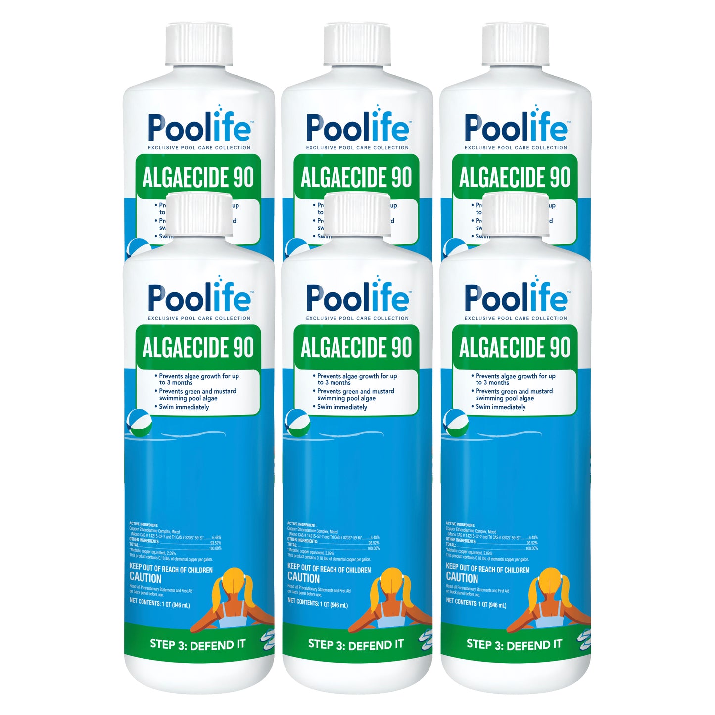 Poolife Algaecide 90 (1 qt)