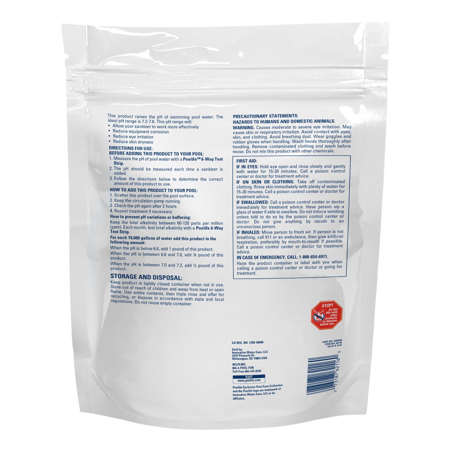 Poolife pH Plus Adjuster (5 lb)