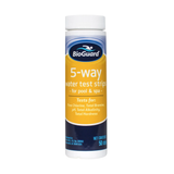 BioGuard Swimming Pool Startup Chemical Bundle with SilkGuard Complete Chlorine Tablets, Smart Shock, & Pool & Spa 5-Way Test Strips