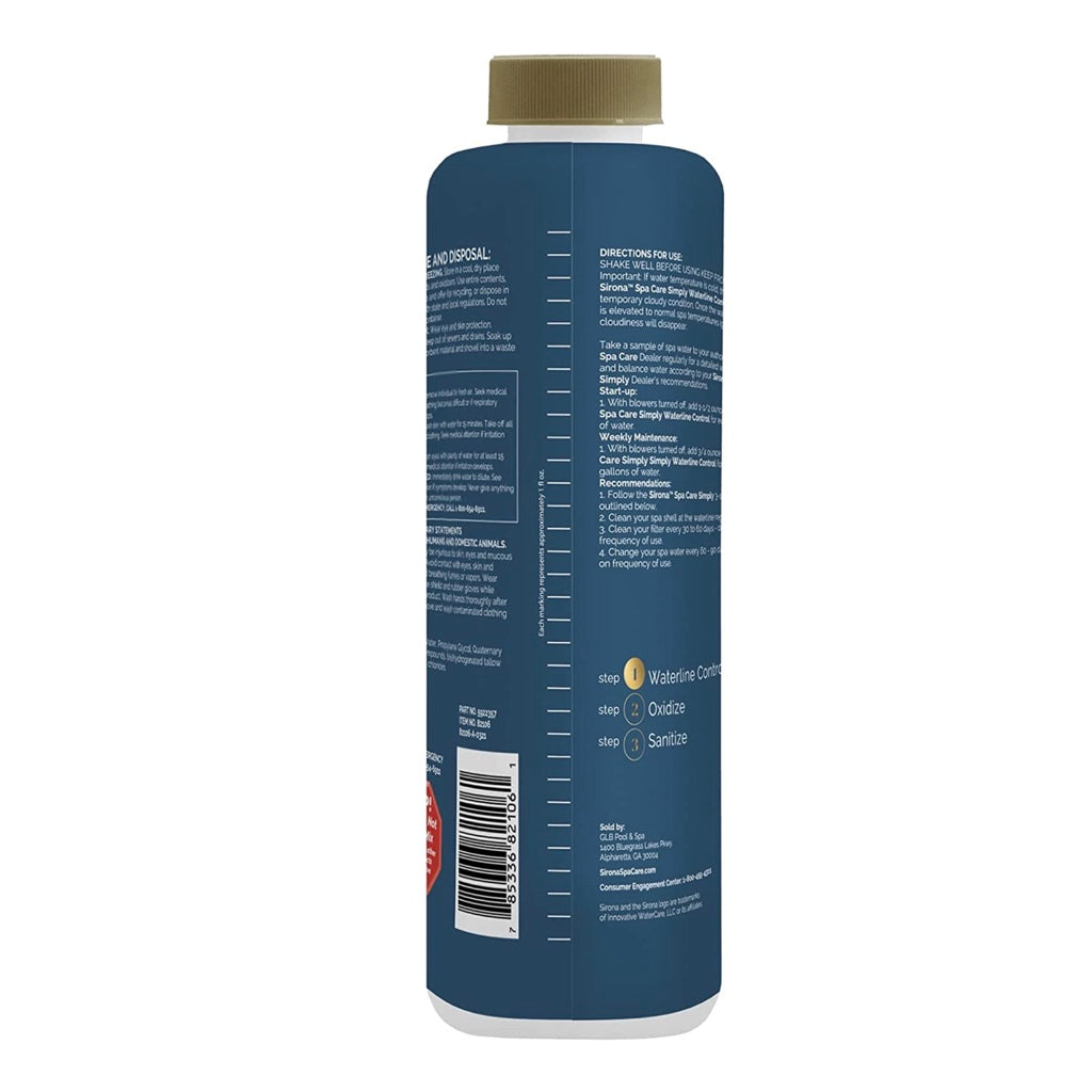 Sirona Spa Care Simply Waterline Control (32 oz)