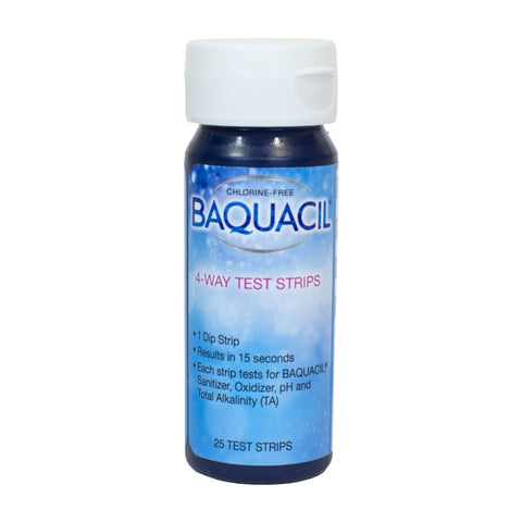 Baquacil 4-Way Test Strips (25 Strips)