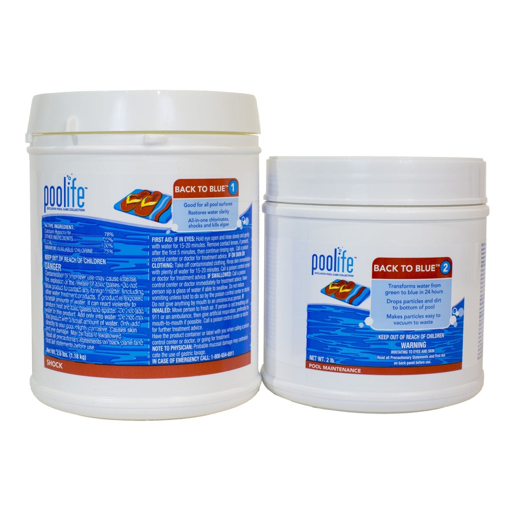 Poolife Back to Blue Shock System (4.6 lb)