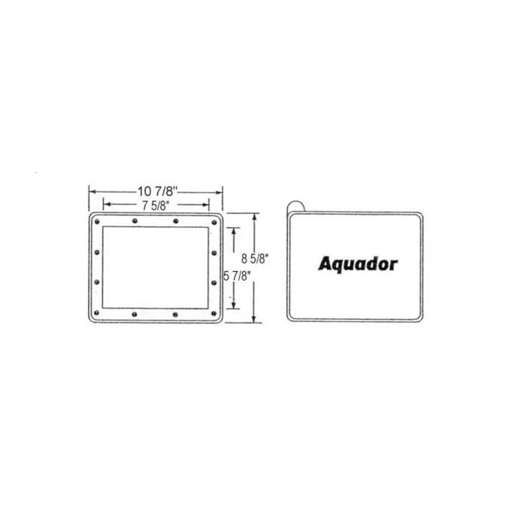 Aquador Skimmer Closure System (Model 1084)