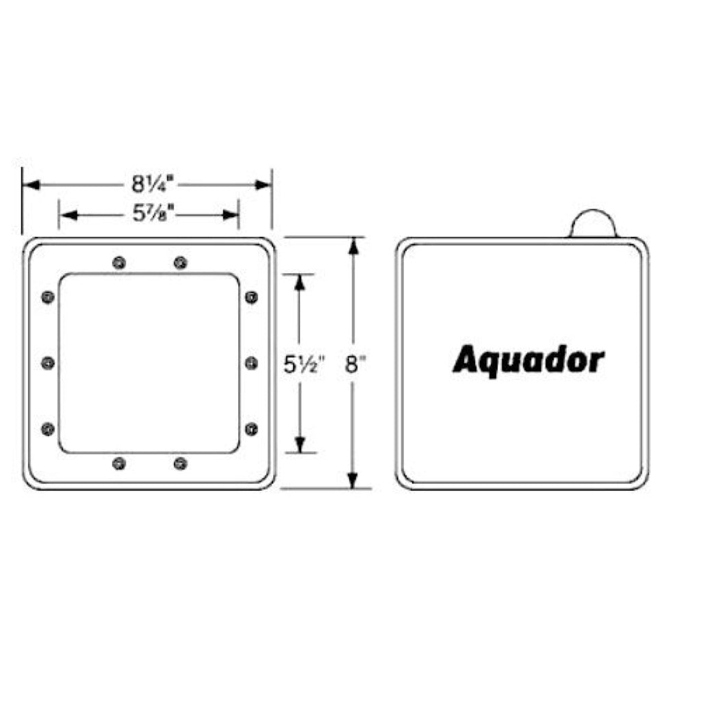 Aquador Skimmer Closure System (Model 1090)
