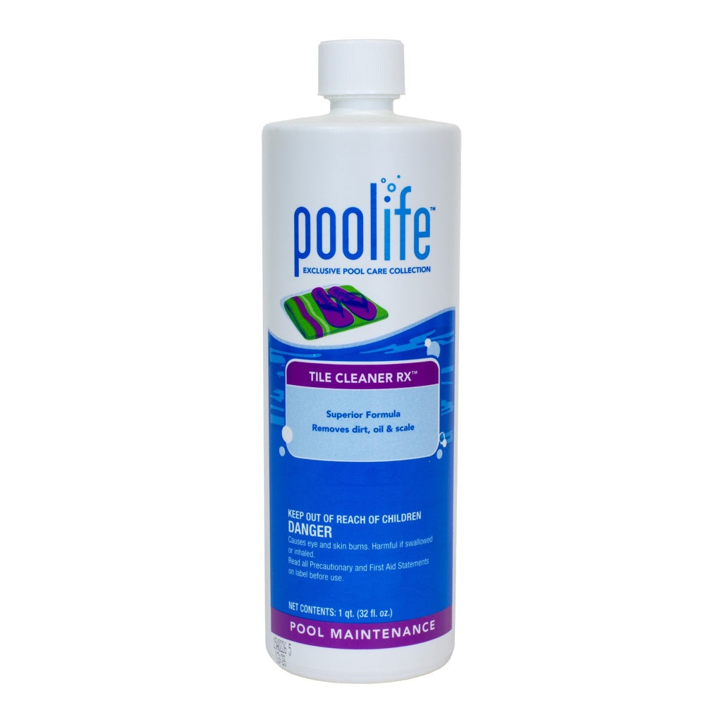 Poolife Tile Cleaner RX: Removes Dirt, Oil & Scale (1 qt ...